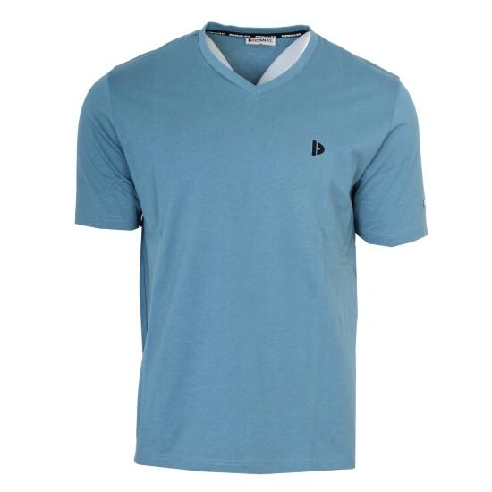 Berno Herren-T-Shirt mit V-Ausschnitt, 100 % Baumwolle 3/5