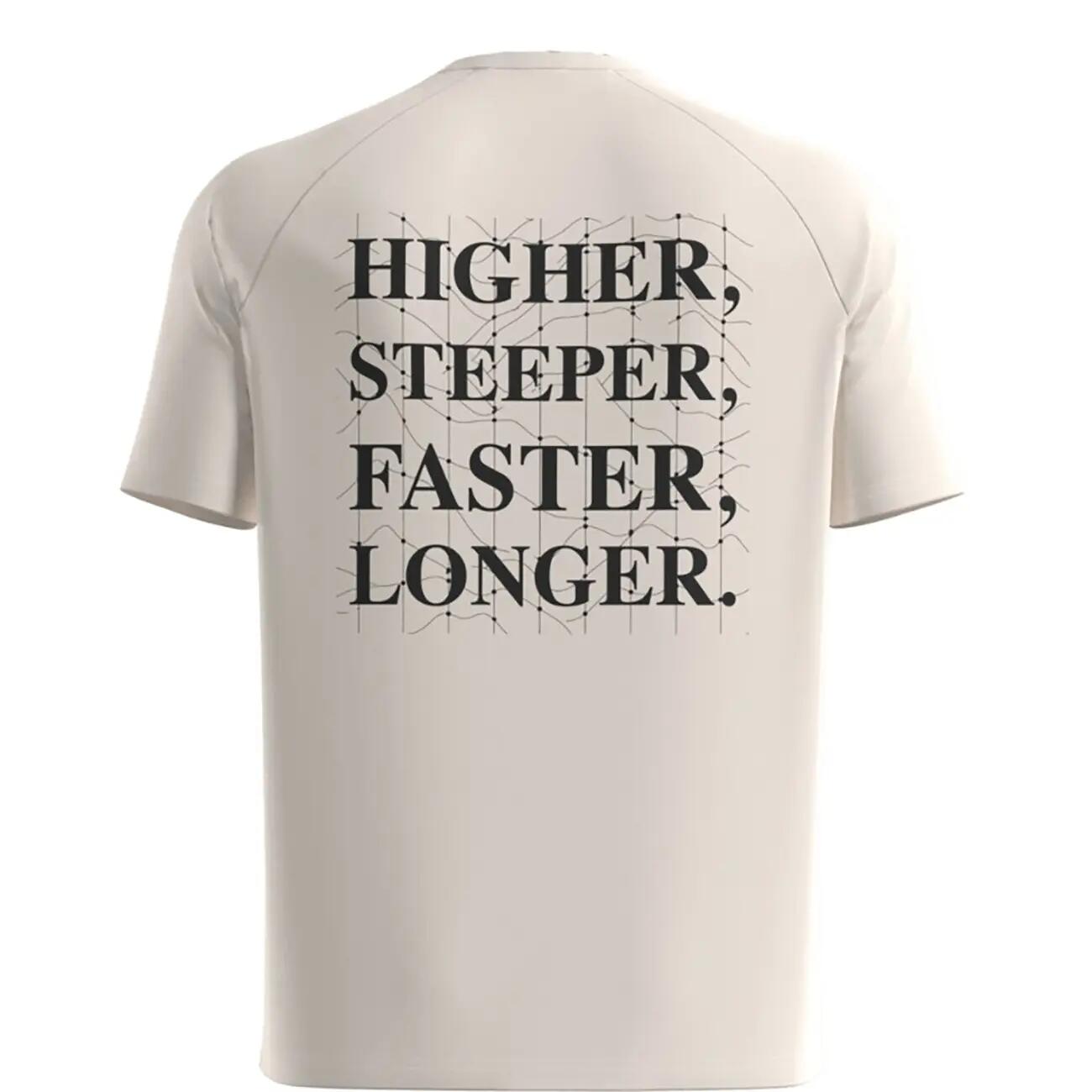 ODLO Odlo T-shirt crew neck s/s ESSENTIAL PRINT Sportshirt GARDENIA M 3/5