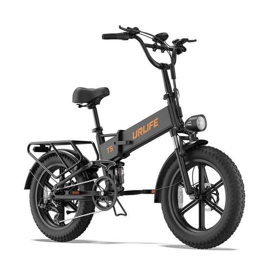 Volwassen elektrische fiets URLIFE T5 48V13AH 20" dikke banden alle terreinen