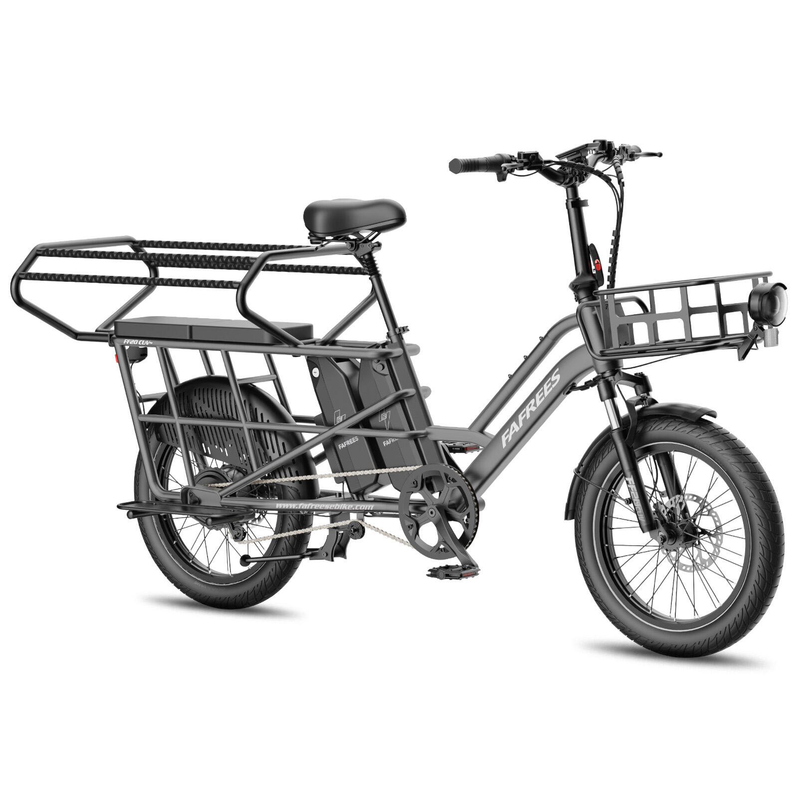 FAFREES FF20 CUV Modulares Longtail-E-Bike – Dual-Akku 30 Ah 2/7