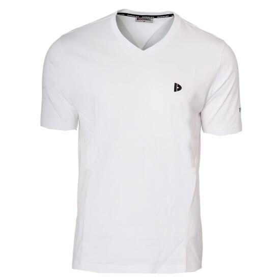 Heren T-Shirt Berno v-neck hals  100% katoen 3/5
