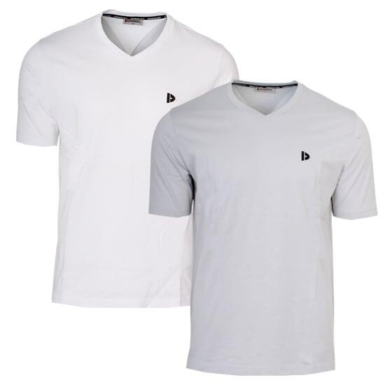T-shirt homme Berno col V 100 % coton