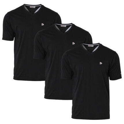 T-shirt homme Berno col V 100 % coton