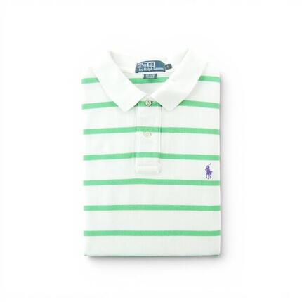 Seconde vie - Polo manches courtes Homme Blanc - Bon état