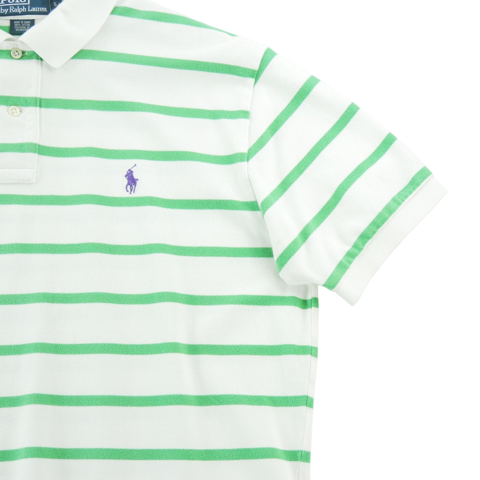 Second hand - Polo Ralph Lauren maniche corte uomo bianco - Stato buono 4/7
