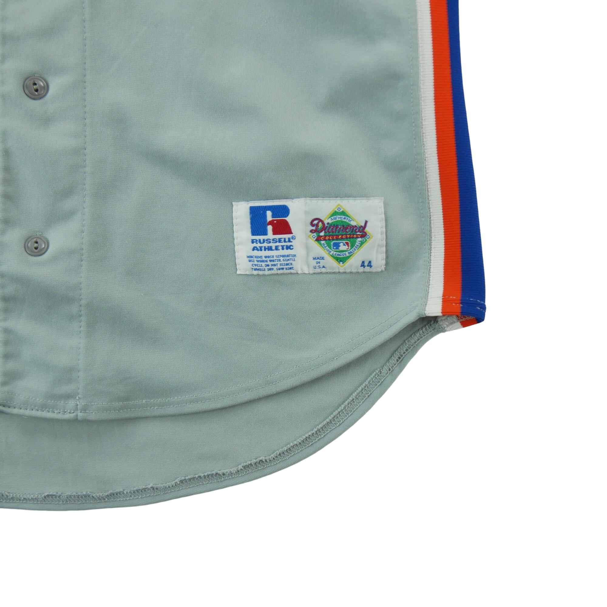 Segunda Vida - Camiseta Hombre Russell Athletic MLB New York Mets - Muy Bueno 5/6
