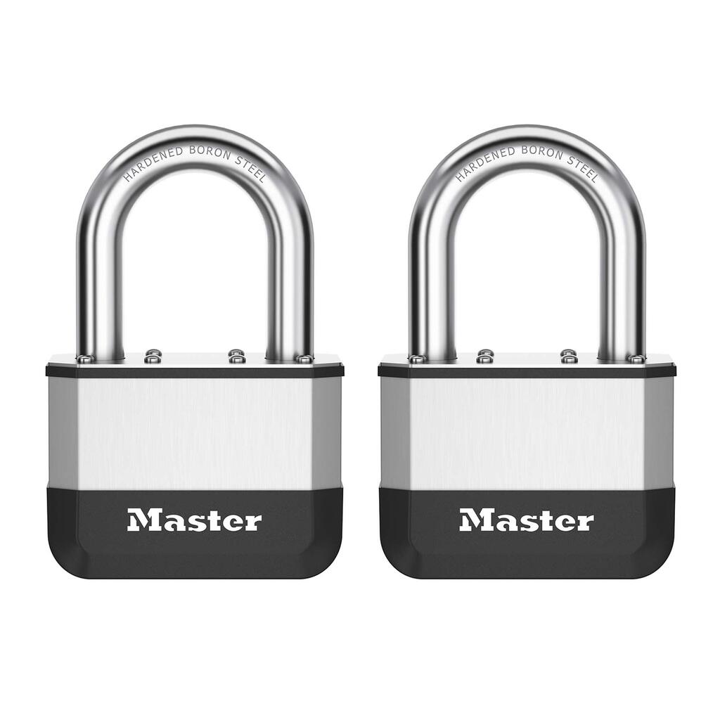 EliteTM 67mm laminated padlock - 38 mm hardened boron steel long shackle