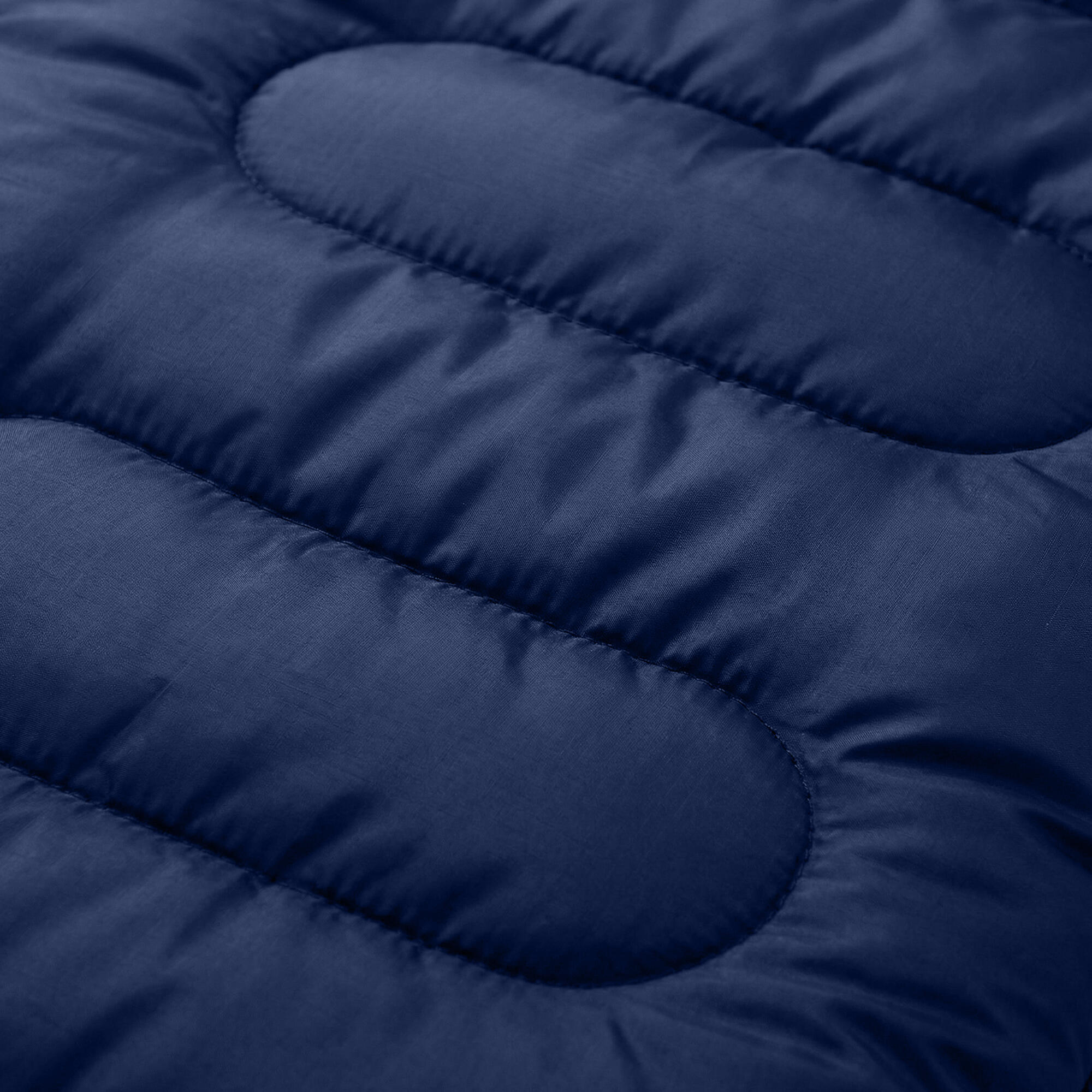 Saco-cama 215x75x10 cm azul-marinho Outsunny 5/5