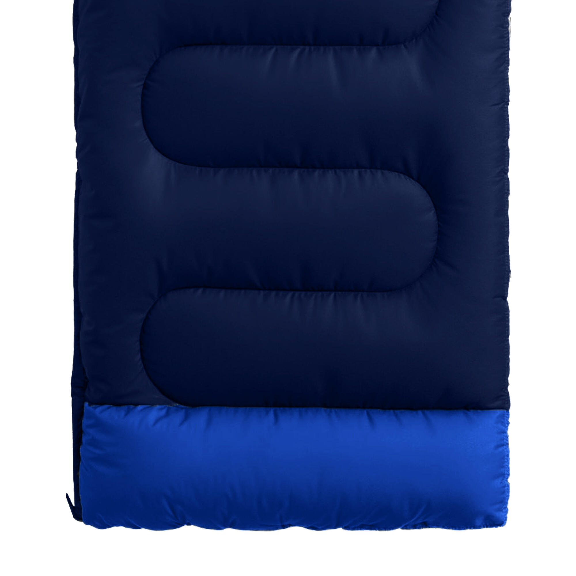 Saco-cama 215x75x10 cm azul-marinho Outsunny 4/5