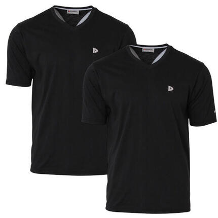 T-shirt homme Berno col V 100 % coton