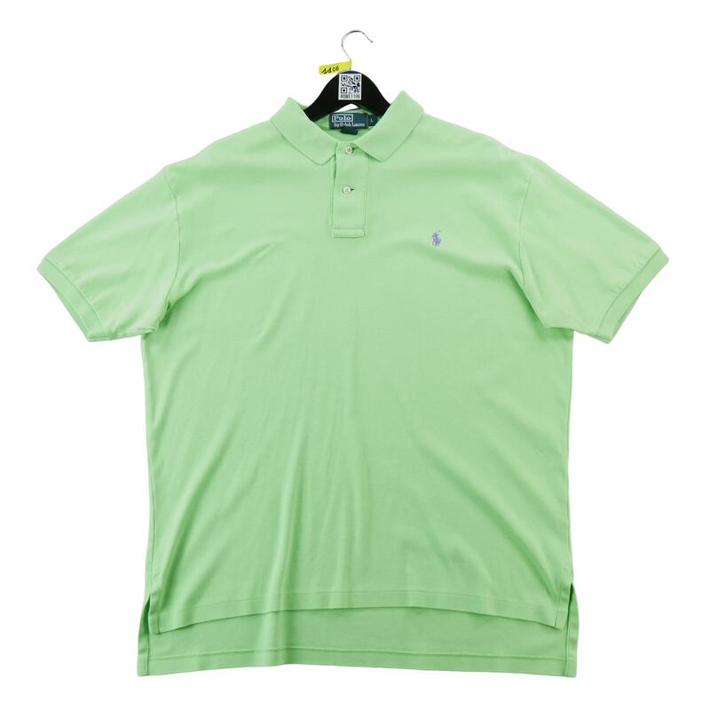 Second life - Tricou Polo cu mânecă scurtă pentru bărbați Verde - Bun