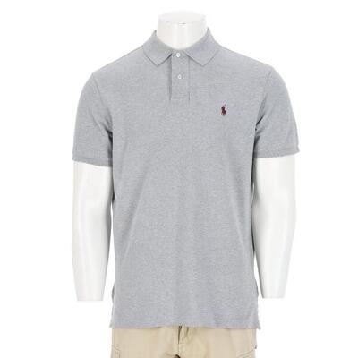 Tweedehands - polo ralph lauren heren polo korte mouw custom fit - als nieuw