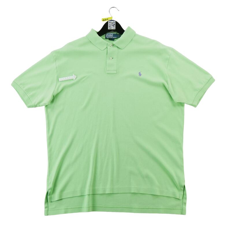 Second life - Tricou Polo cu mânecă scurtă pentru bărbați Verde - Bun