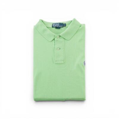 Tweedehands - polo ralph lauren heren korte mouwen groen - goede staat