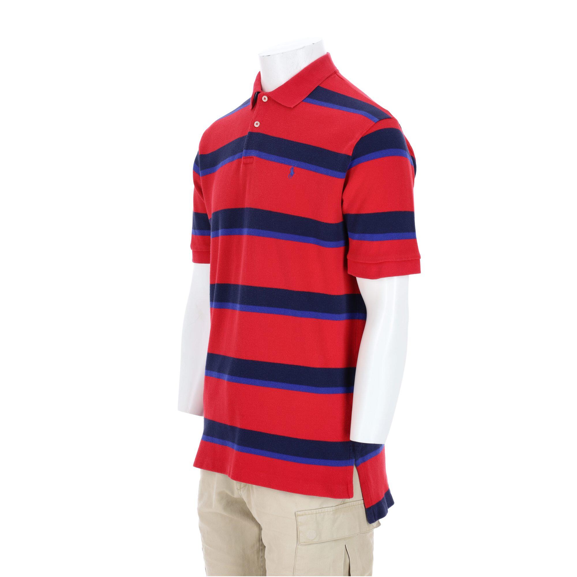 Second hand - Polo uomo maniche corte rosso - Stato eccellente 4/7