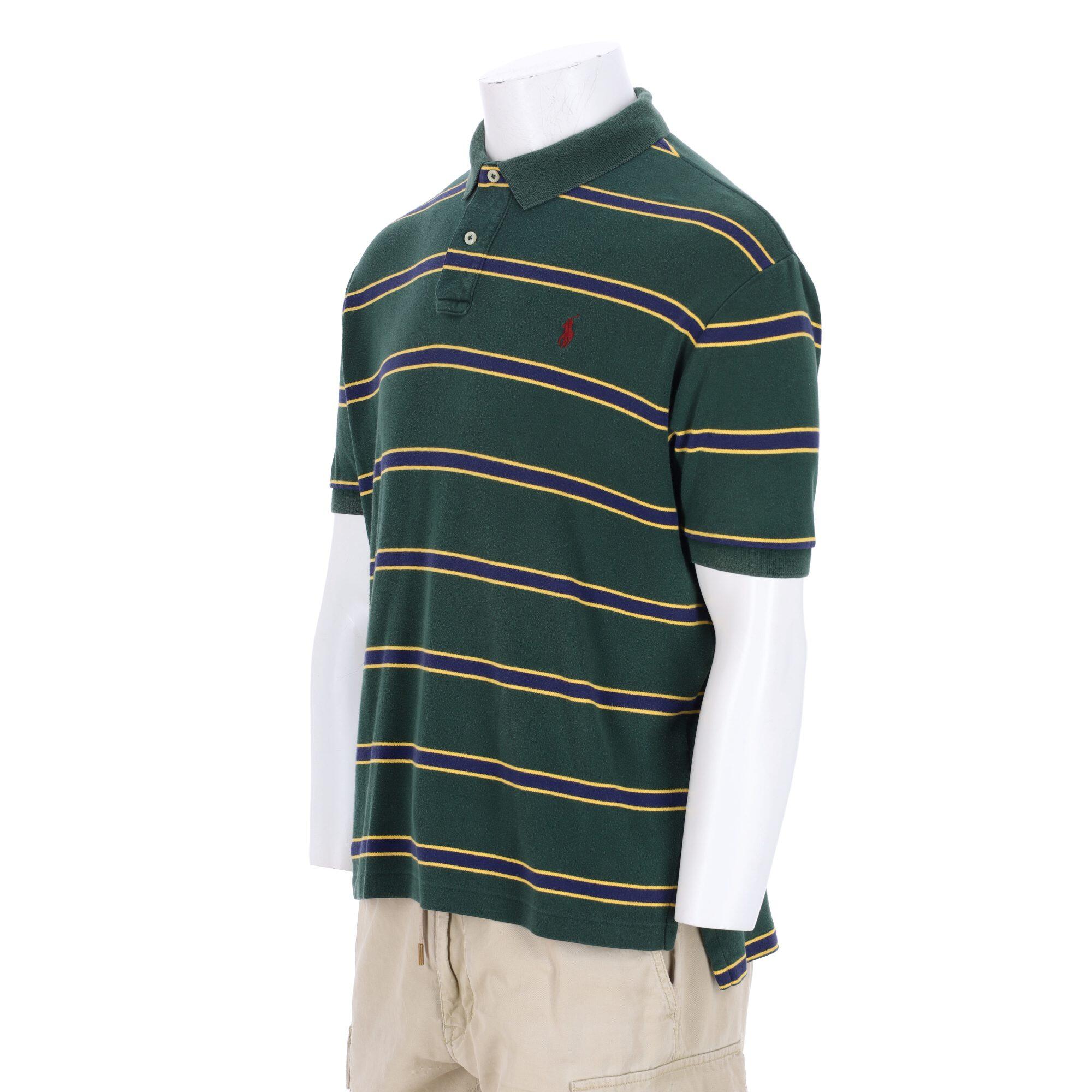 Second hand - Polo uomo maniche corte verde Ralph Lauren - Stato molto buono 4/7