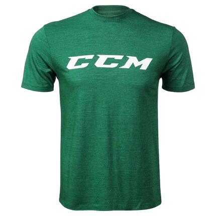 CCM koszulka Logo Tee ciemnoszara melanżowa M