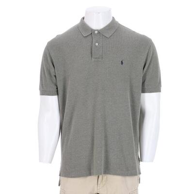 Tweedehands - polo ralph lauren heren korte mouw groen - als nieuw