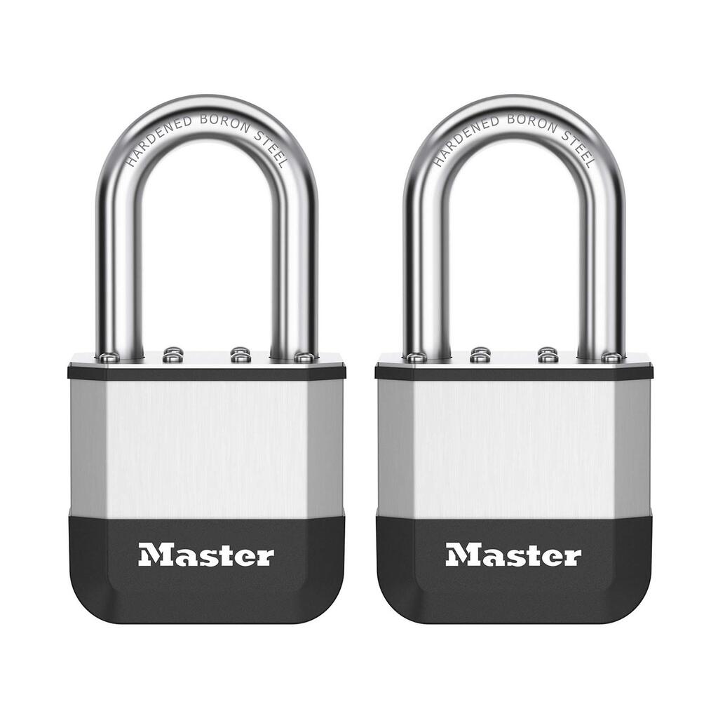EliteTM 52mm laminated padlock - 38 mm hardened boron steel long shackle