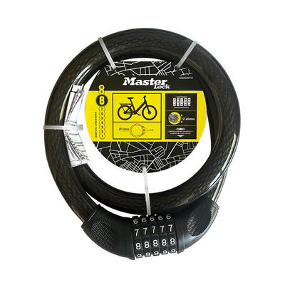 Master lock 8282eurdpro fietskettingslot met combinatieslot