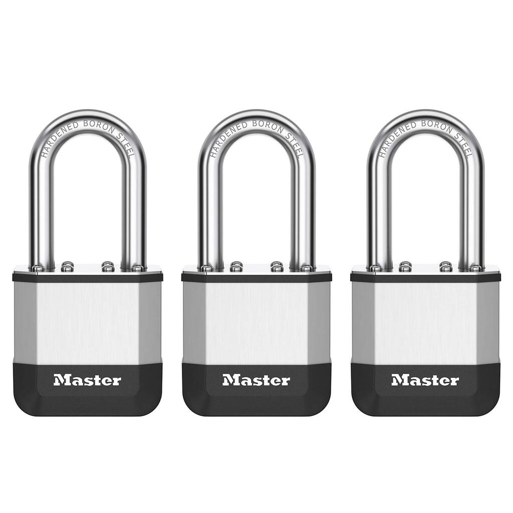 EliteTM 45mm laminated padlock - 38 mm hardened boron steel long shackle