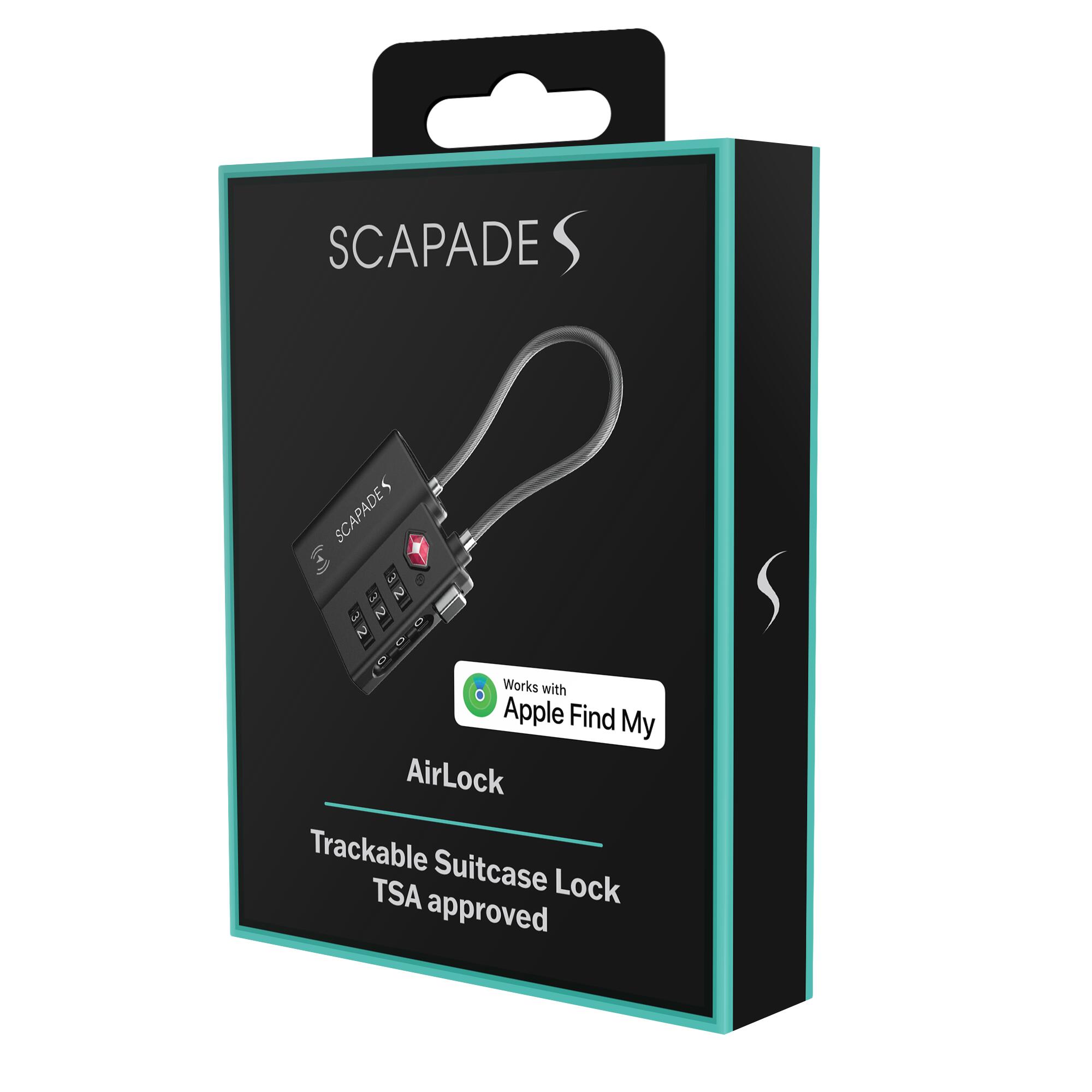 Cadenas de bagage TSA compatible Apple Find My -Scapade© 5/5