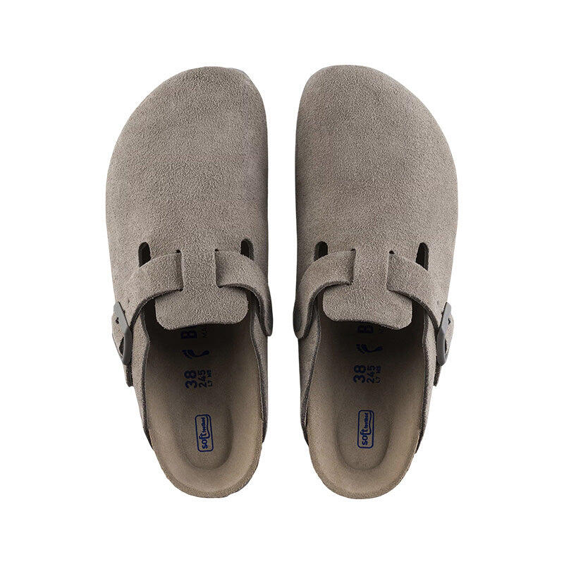 Chaussures  Boston Soft Footbed Suede Stone Coin 5/7