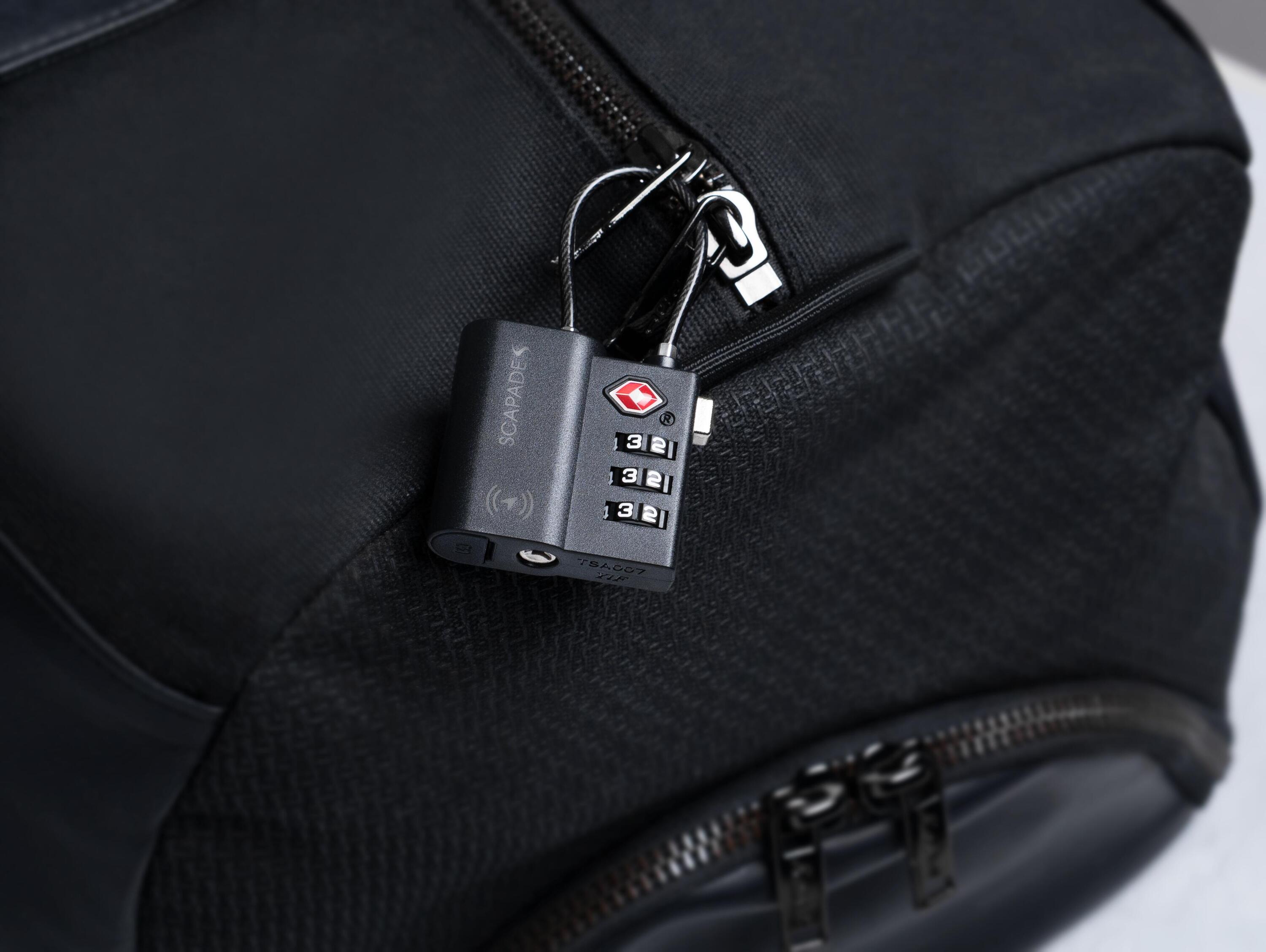Cadenas de bagage TSA compatible Apple Find My -Scapade© 4/5