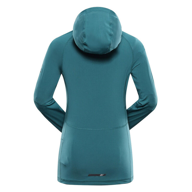 Sudadera deportiva IZARA mujer ALPINE PRO Turquesa 2/7