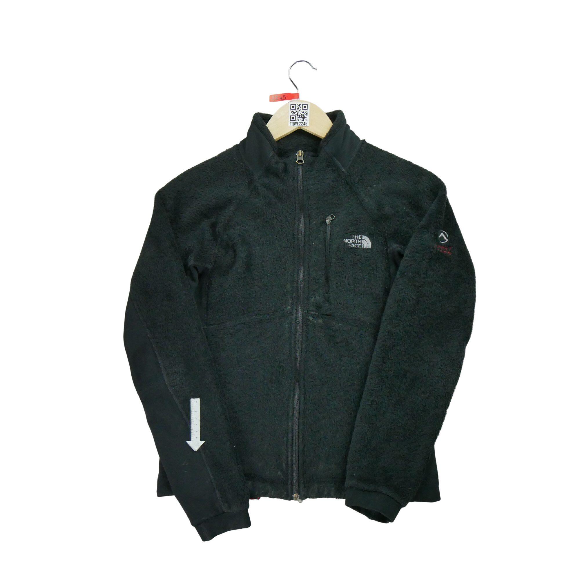Damen TNF Schwarze Fleecejacke 5/7