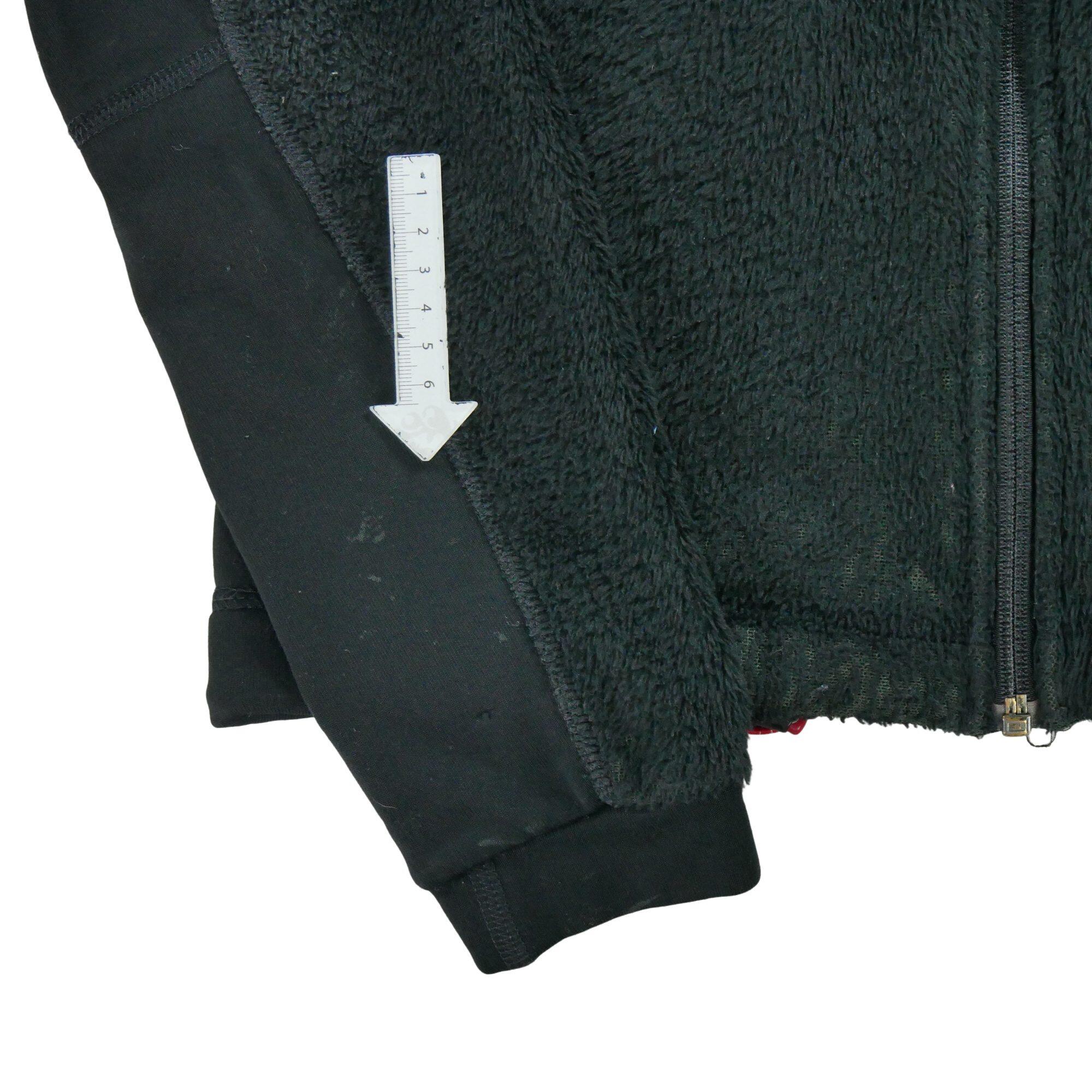Damen TNF Schwarze Fleecejacke 6/7