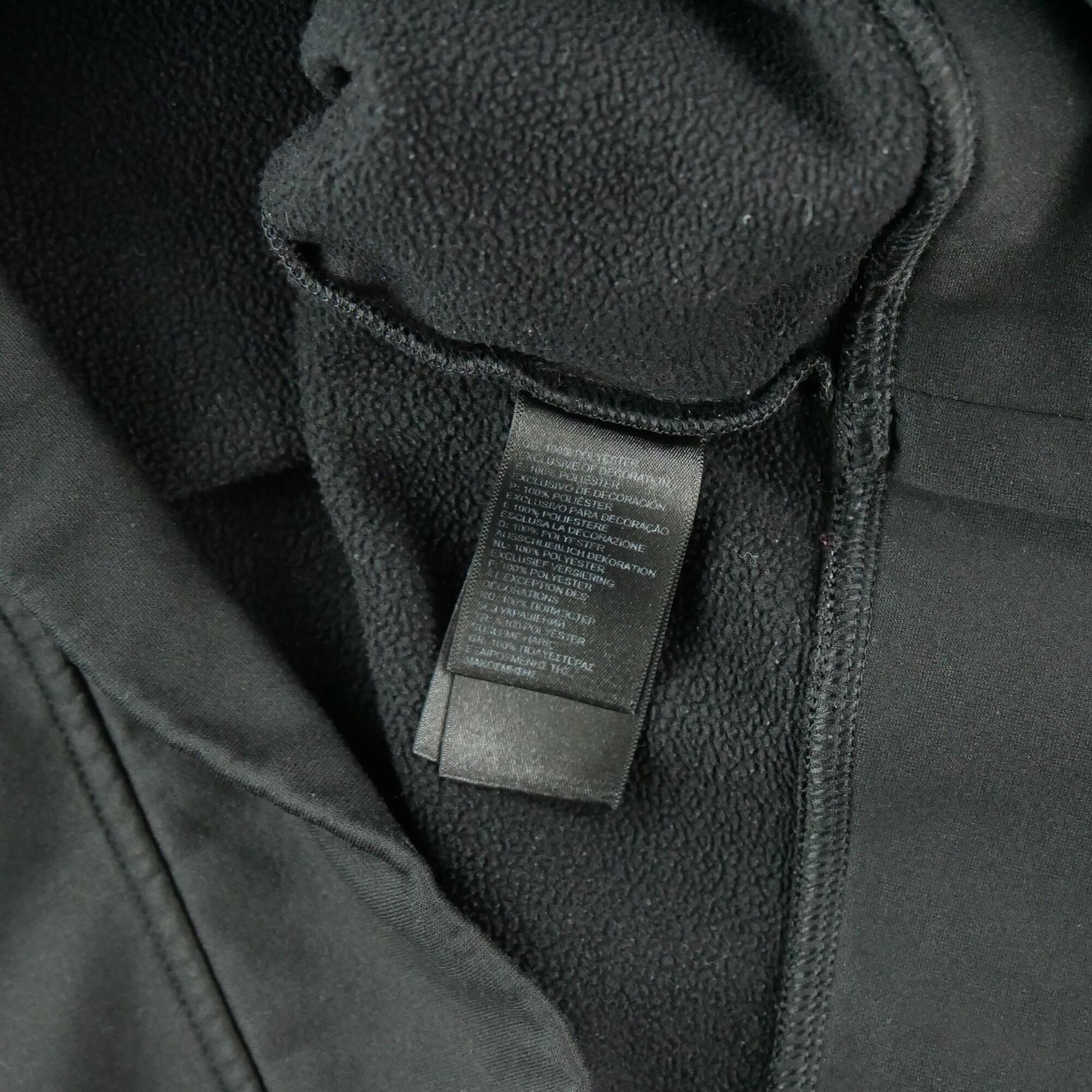 Felpa nera TNF da uomo 7/7