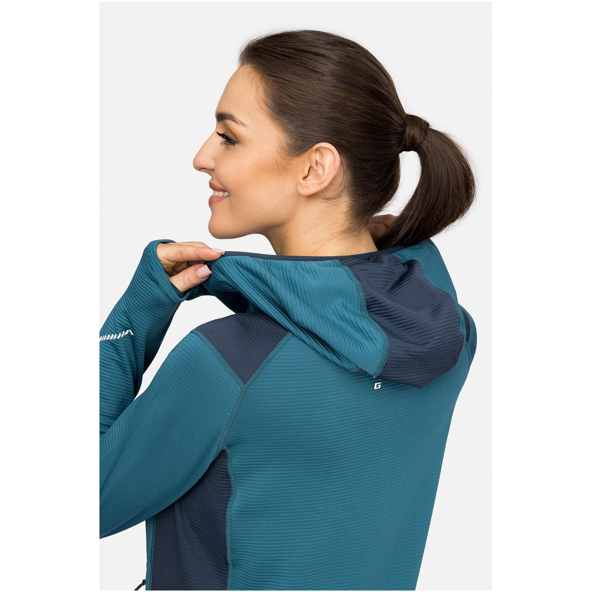 Bluza damska VIKING Birger Lady rozpinana z kapturem 6/7