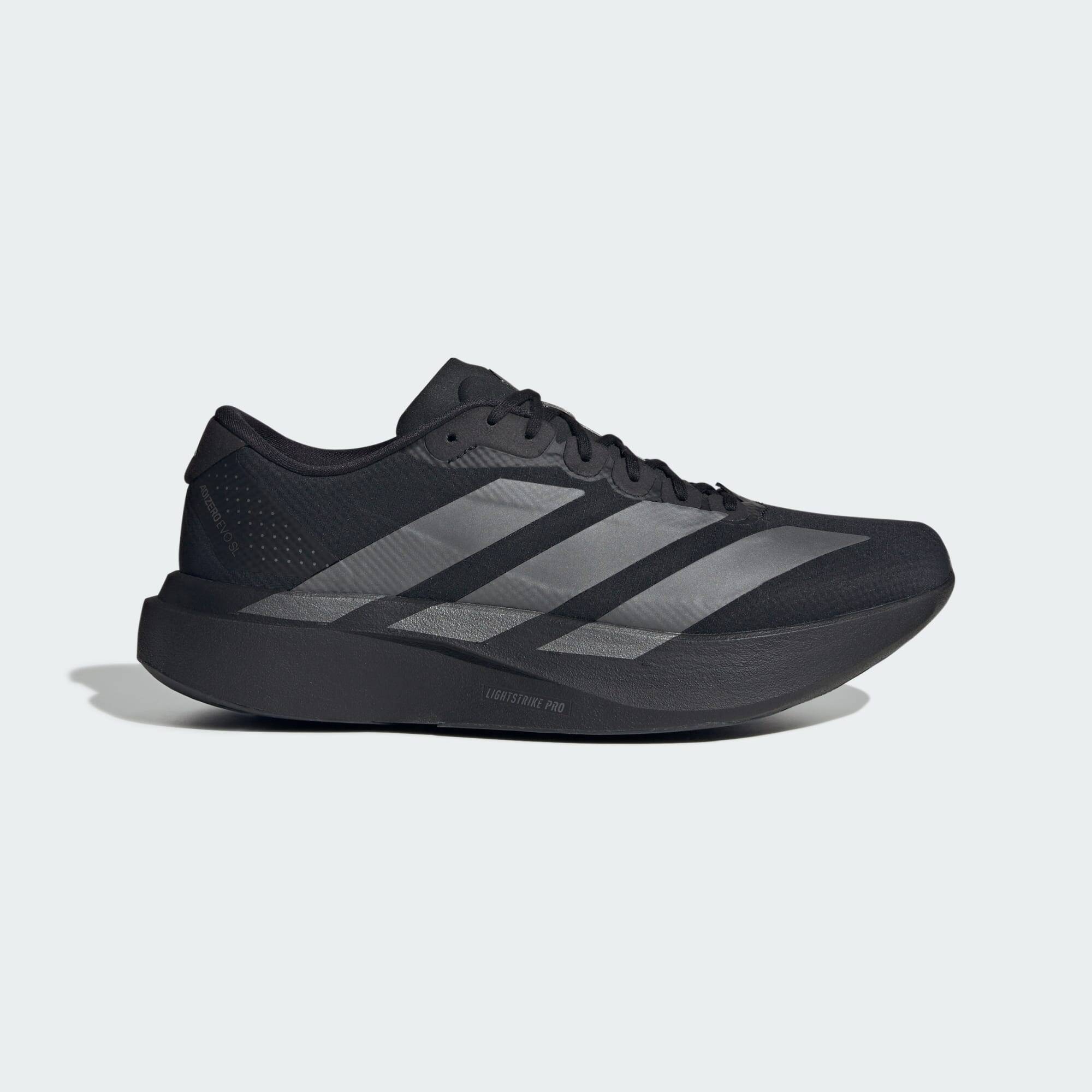 Adidas Adizero EVO SL WOVEN M Men Running Shoes Black -  1