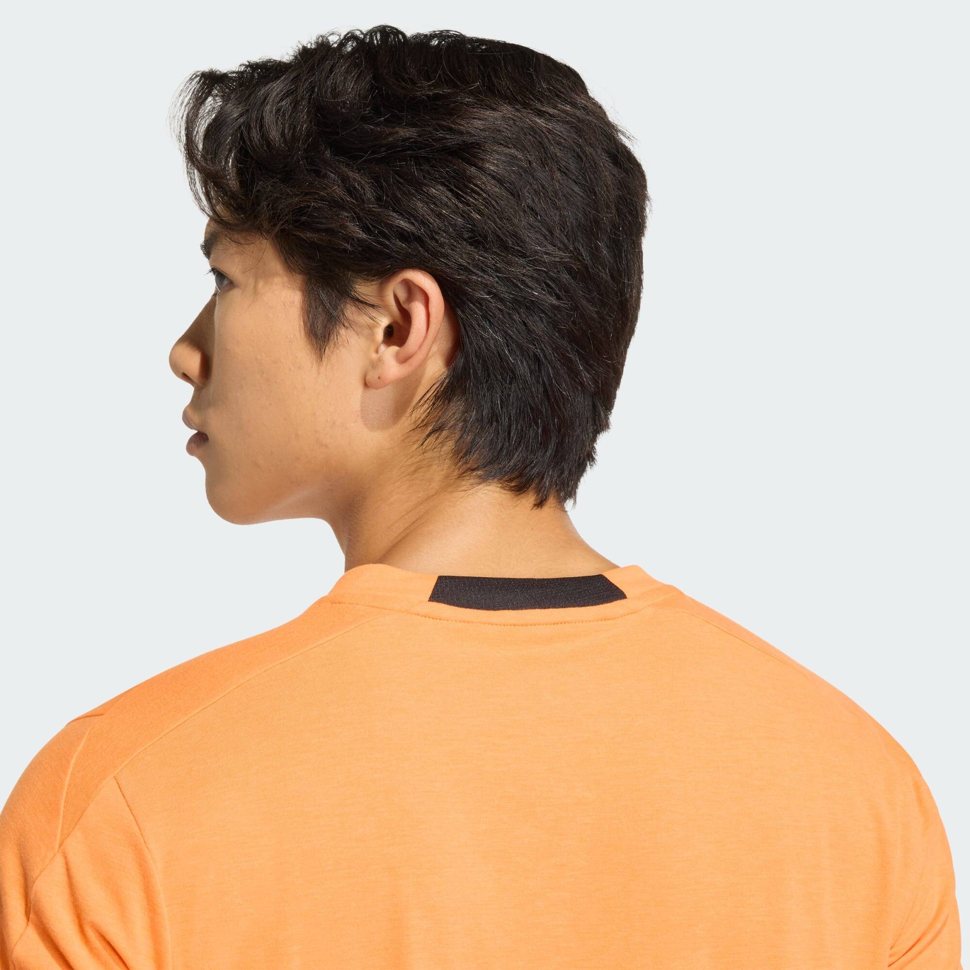 Adidas D4T TEE Men Training T-Shirts Orange -  5