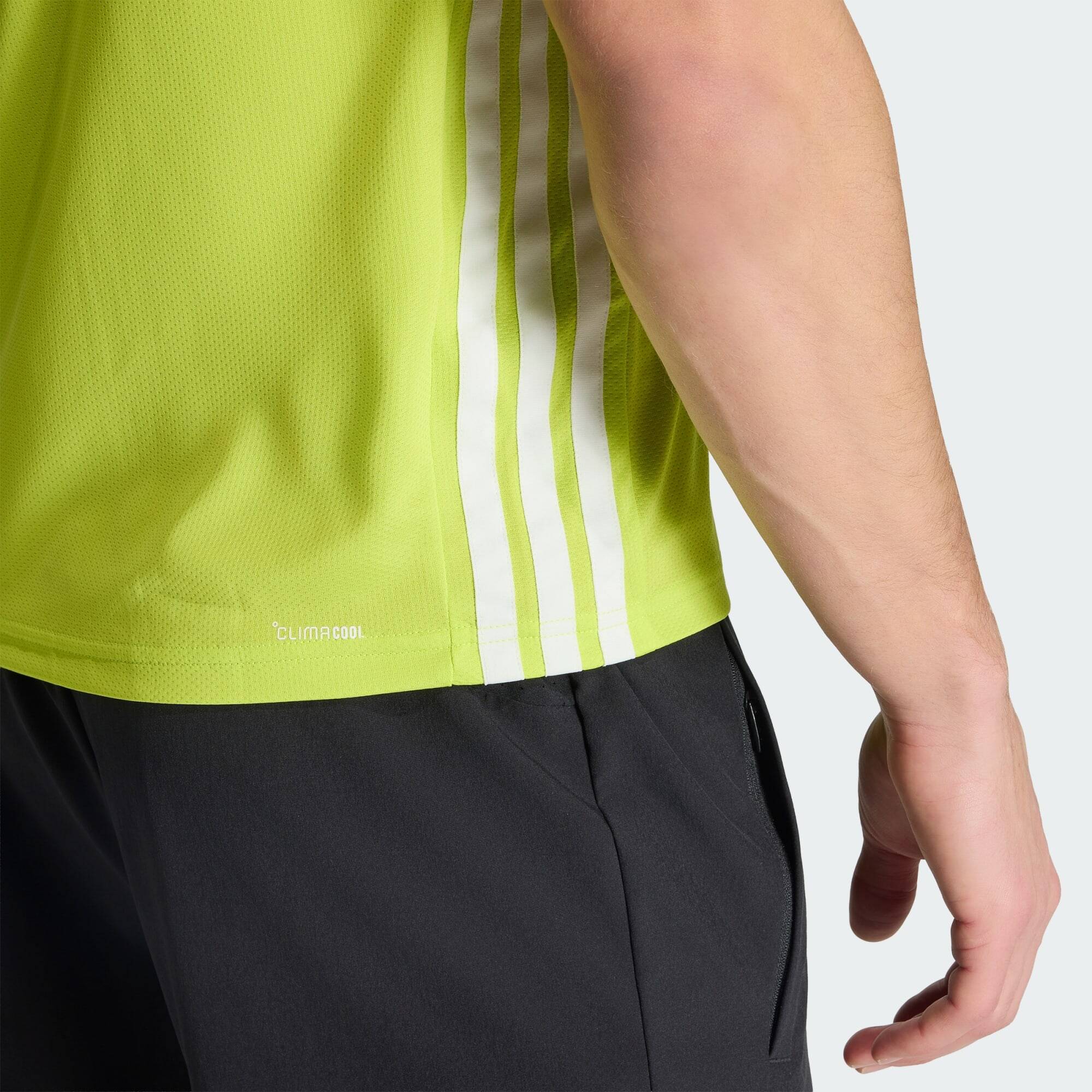 Adidas WE BAS 3S T Men Training T-Shirts Yellow -  5