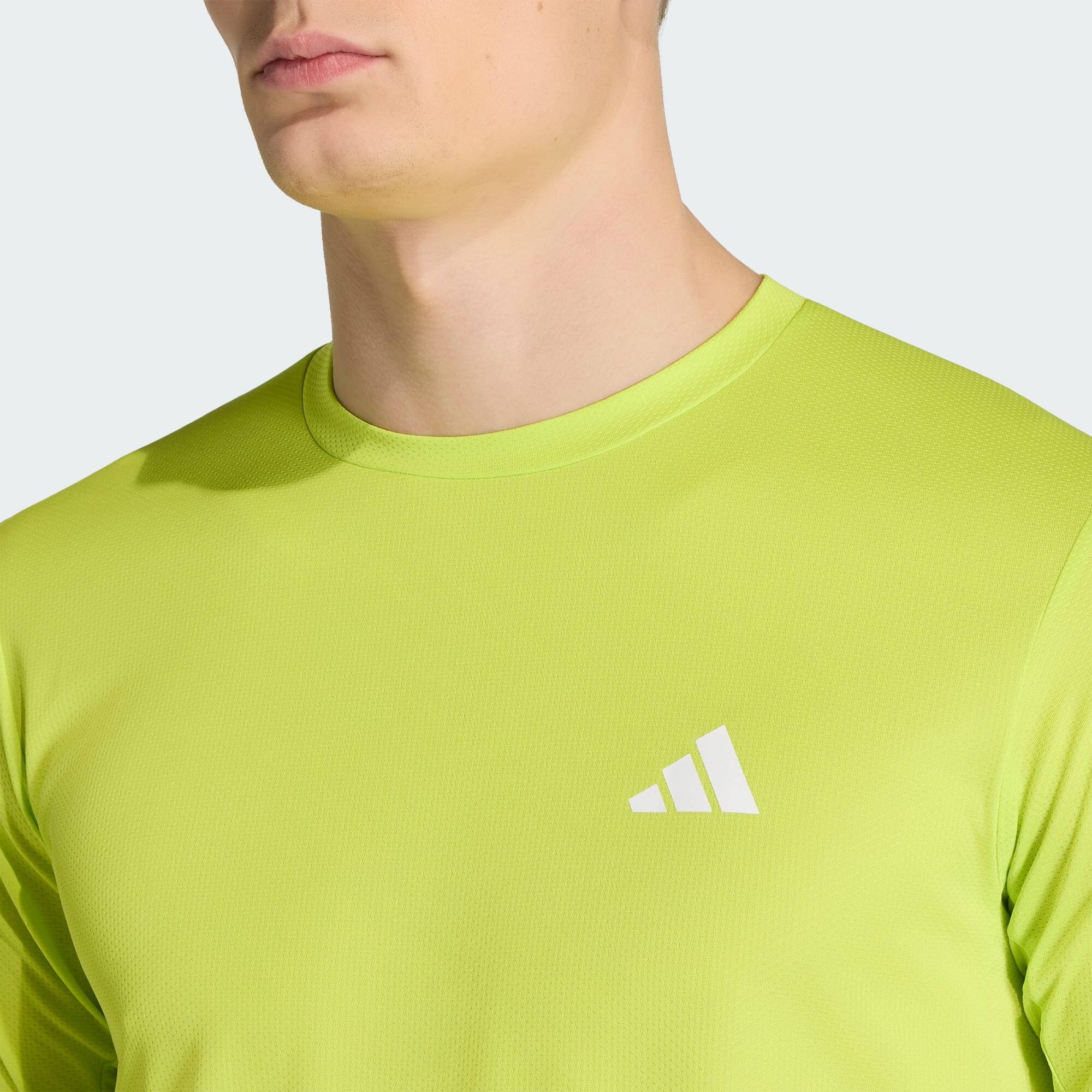 Adidas WE BAS 3S T Men Training T-Shirts Yellow -  4