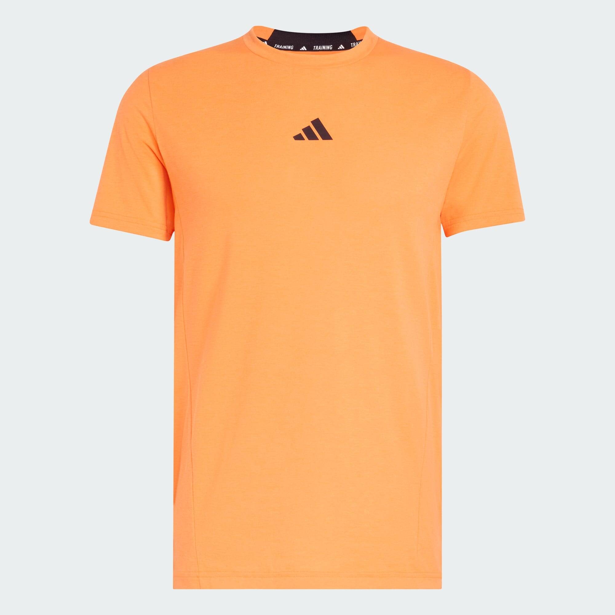 Adidas D4T TEE Men Training T-Shirts Orange -  1