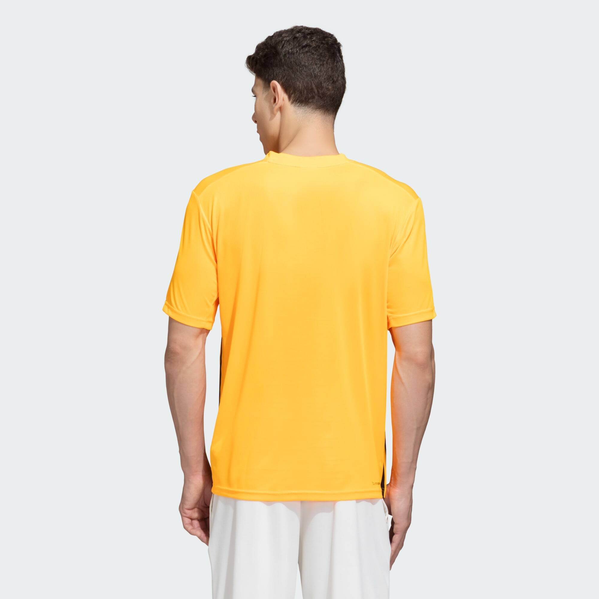 Adidas WE BAS 3S T Men Training T-Shirts Orange -  3