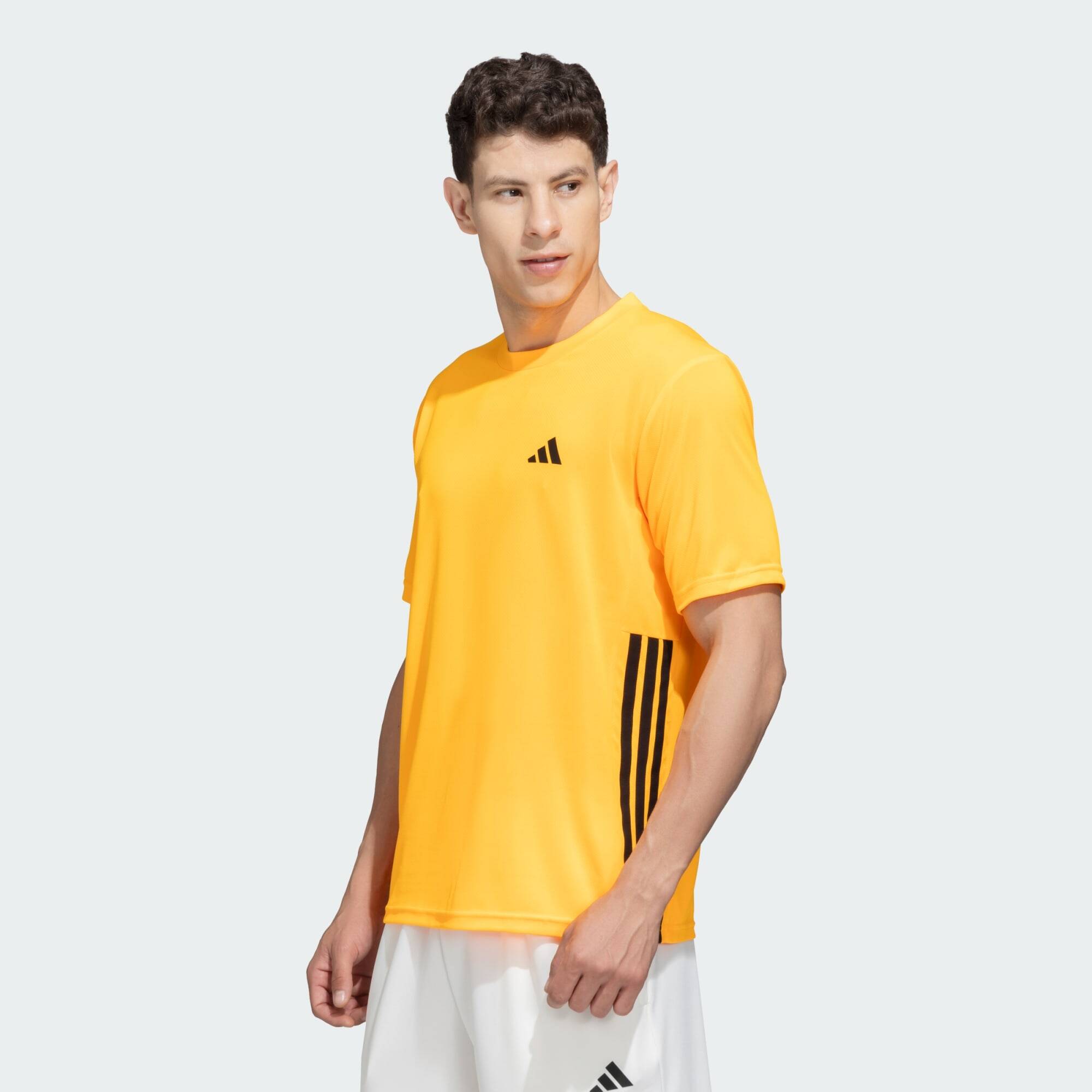 Adidas WE BAS 3S T Men Training T-Shirts Orange -  2