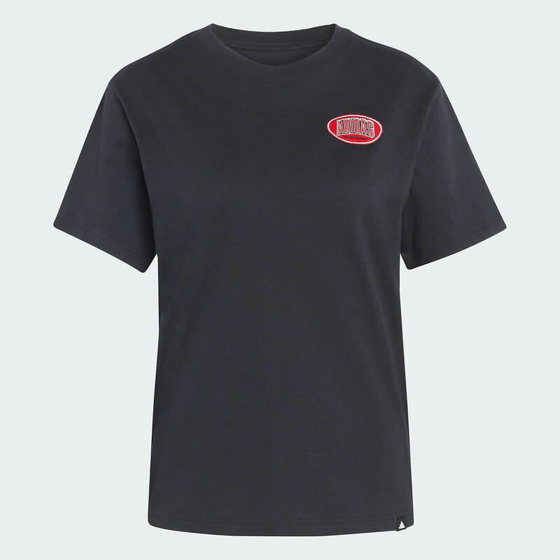 Adidas COLL TRIM T Women Not Sports Specific T-Shirts Black -  1