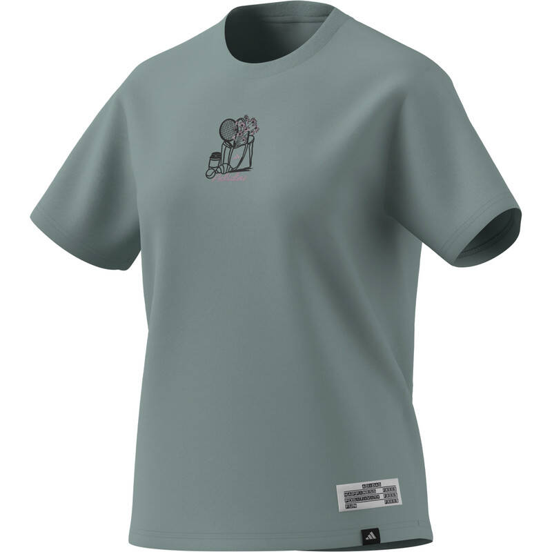 Adidas MINI EMB T Women Not Sports Specific T-Shirts Green -  4