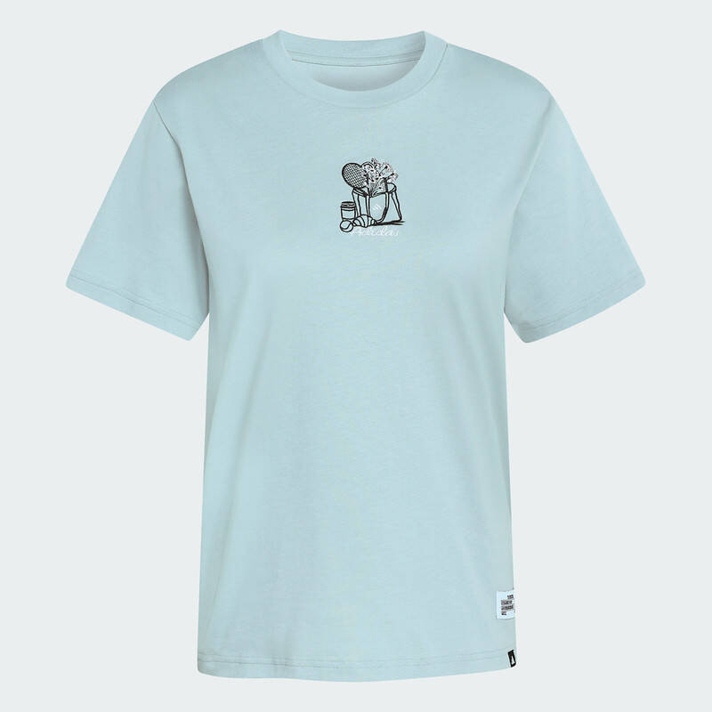 Adidas MINI EMB T Women Not Sports Specific T-Shirts Green -  1