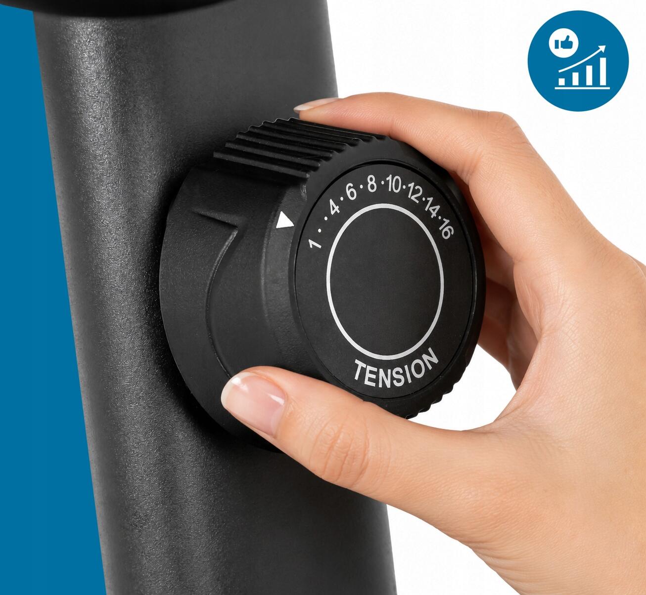 Trenażer eliptyczny magnetyczny Sapphire SG-700E Alpha Aplikacje Bluetooth 4/7