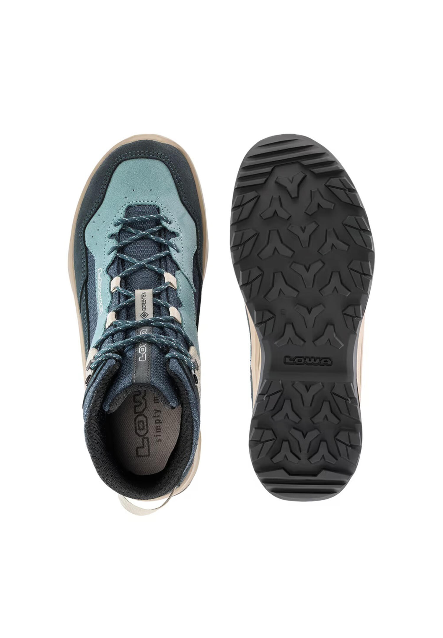 LOWA VENTIERRA GTX QC Ws Damen Wanderstiefel Outdoor 321350 6663 rauchblau/blau 4/6