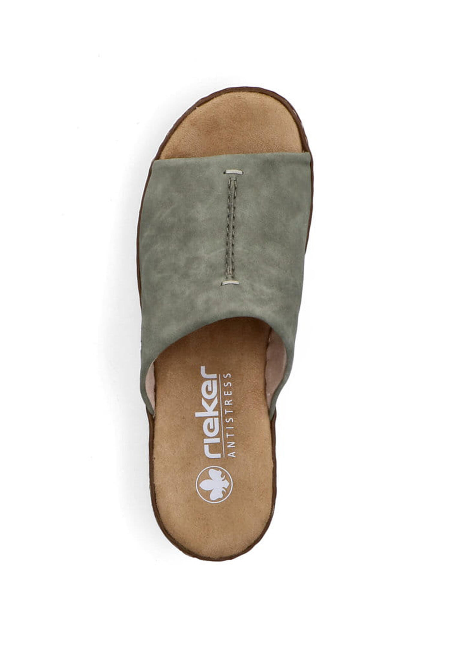 Rieker Damen Pantoletten Slipper 62905-53 Grün 2/5