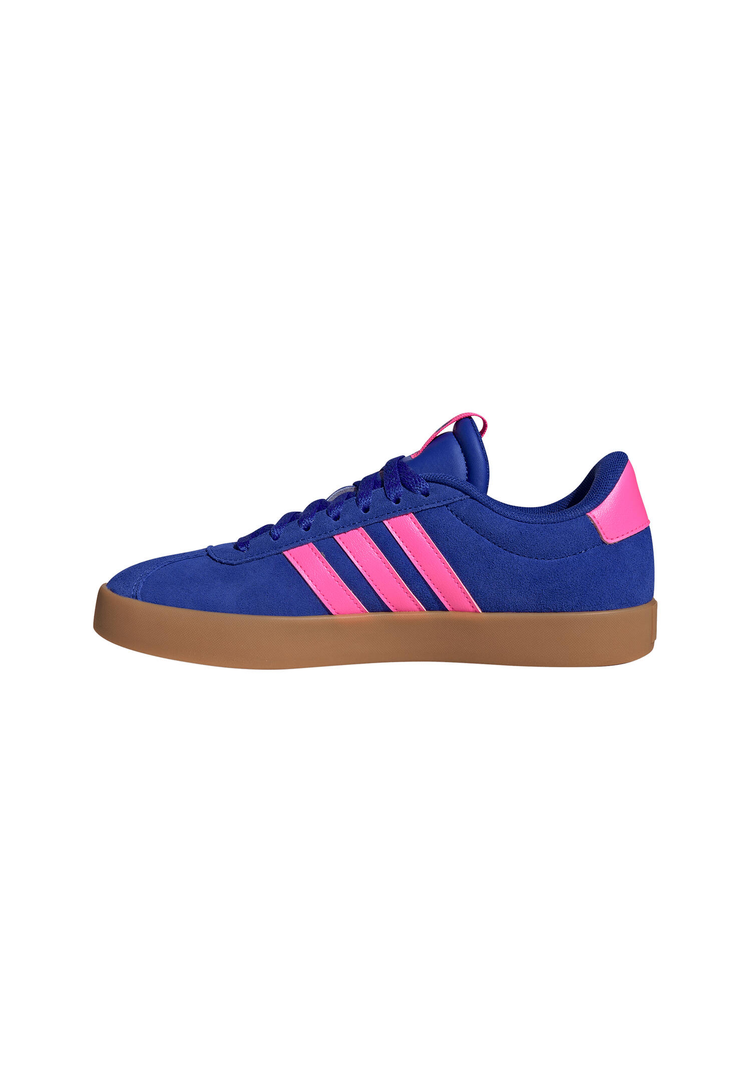 Adidas VL COURT 3.0 Damen Sneaker Schuhe JP6915 Blau/Pink 2/7