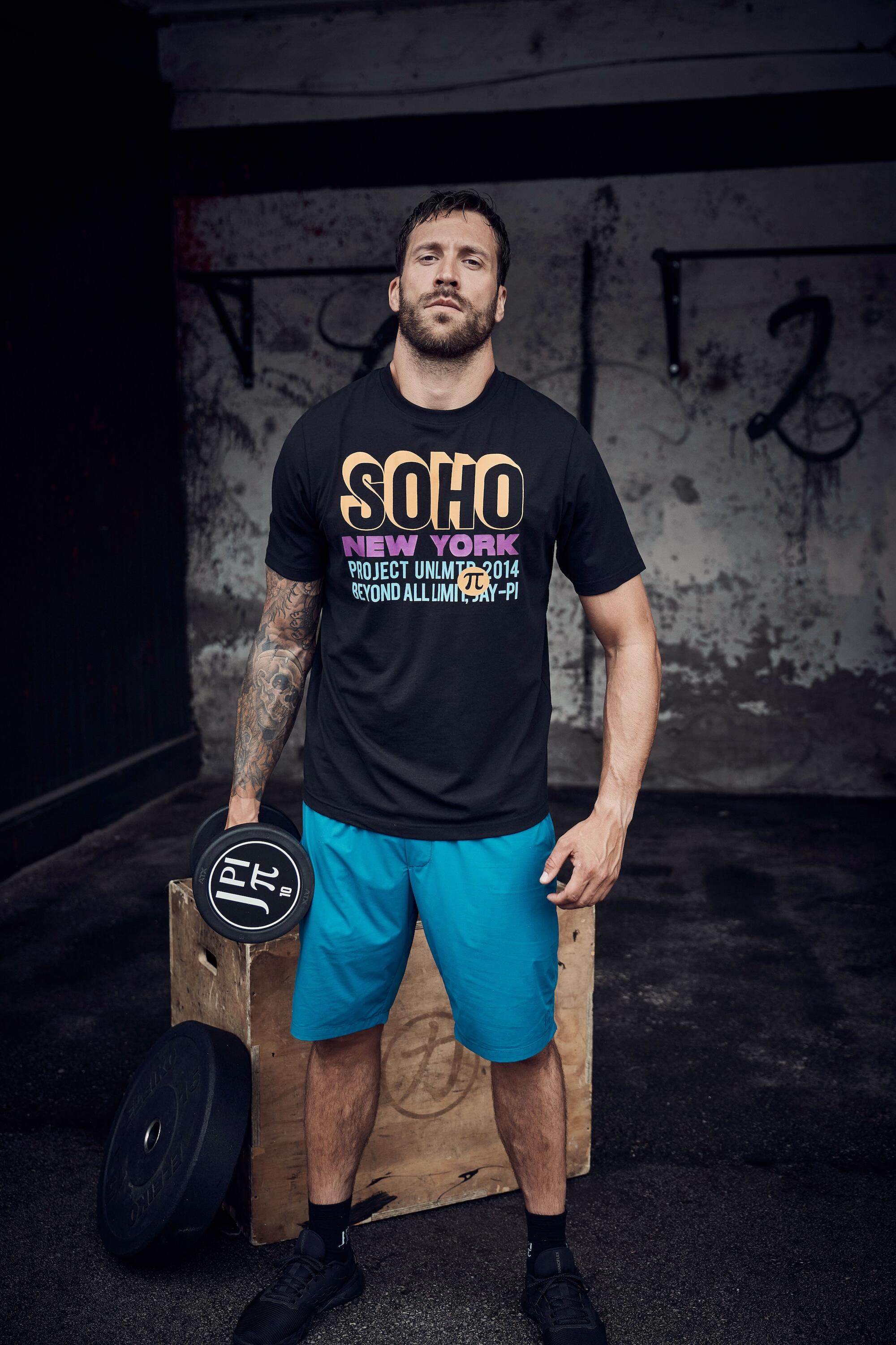 Hommes Bermuda technique technologies FLEXNAMIC® et QuickDry collection Fitness 6/6