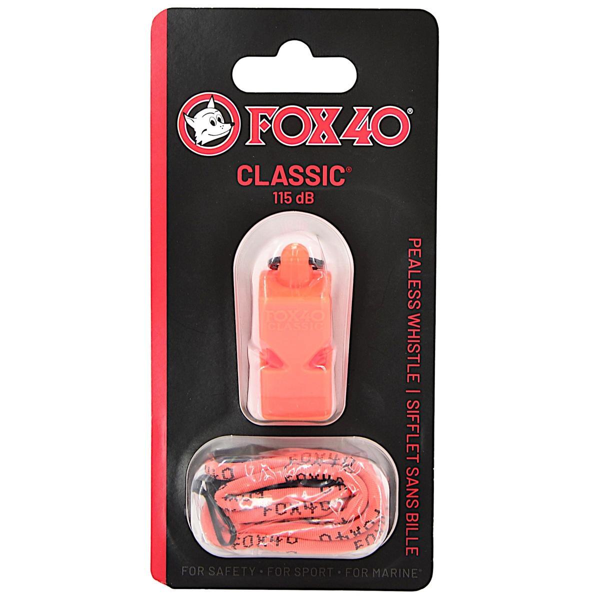 Sicherheitspfeife und Gurt Fox 40 Classic 4/7