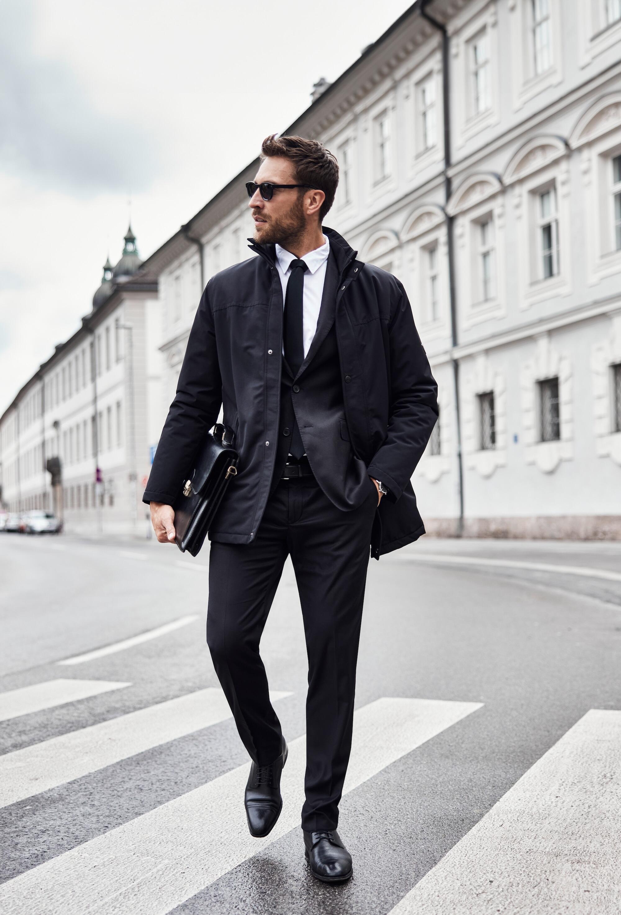Hommes Veste imperméable coupe-vent et respirante collection Business 5/5
